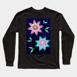 folklore patterns Long Sleeve T-Shirt